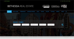 Desktop Screenshot of bethesdarealestate.com
